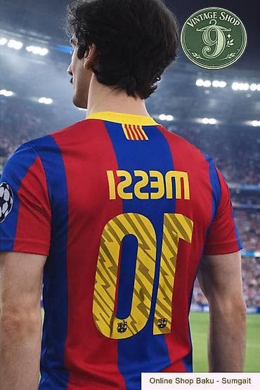ucuz don: FC Barcelona futbol köynəyi (S) – Nike Dri-FIT - Model: 2010/11 — 3