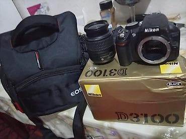 Nikon D3100 DSLR fotoaparat dəsti - Model: Nikon D3100 (Black) - — 3