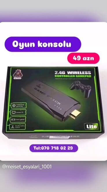 Yeni oyun konsolu Sega Dendi,PS1,PS2.PCkompüter oyunlari hamısı bir