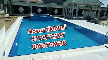hovuz materiallari: Hovuz tikintisi və təmiri. Azərbaycanın istənilən bölgəsində — 1
