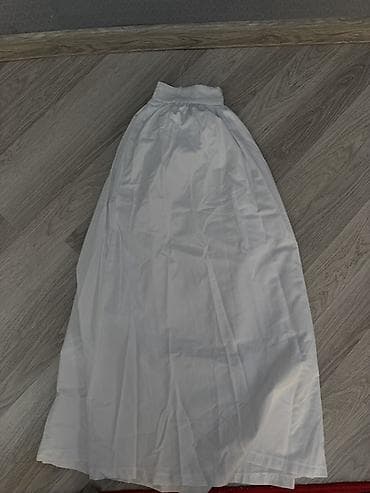 ag jaket: Maksi Ətək, Kətan, S — 1