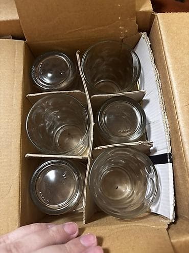 Stəkanlar, Şüşə, 6 ədədli dəst