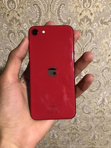 apple 6s qiymeti: IPhone SE 2020, 128 GB, Qırmızı, Barmaq izi — 1