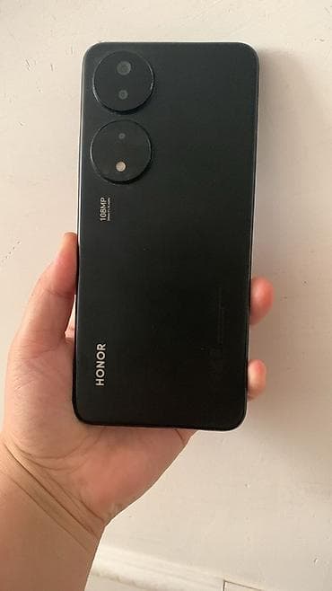 3g 4g modem: Honor X7b, 128 GB, rəng - Qara, İki sim kartlı — 4