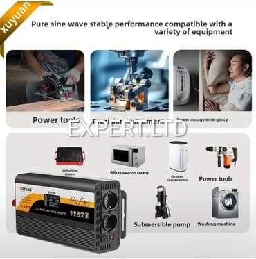 инвертор с 12 на 220 вольт: EXPERT 2024 г., Оригинал, Китай, Новый — 26