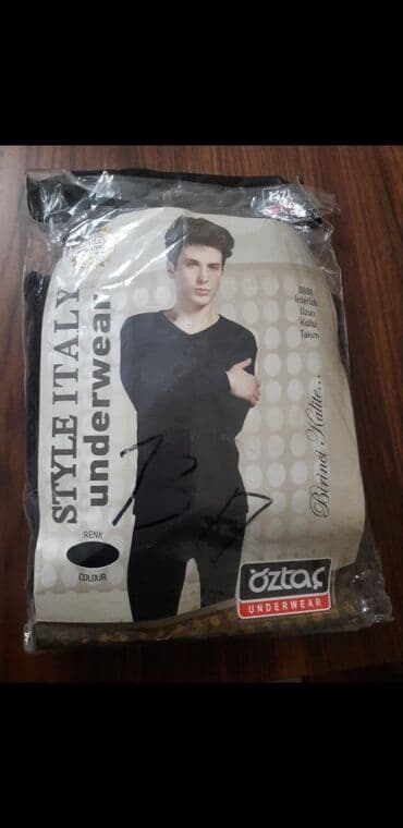 Öztaş firmasına məxsus pinjama dəsti. Təzədi istifadə olunmayıb. M