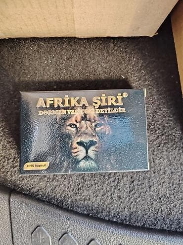 qara noqteler: Afrika Şiri – bioloji aktiv qida əlavəsi (dərman vasitəsi deyil) — 1