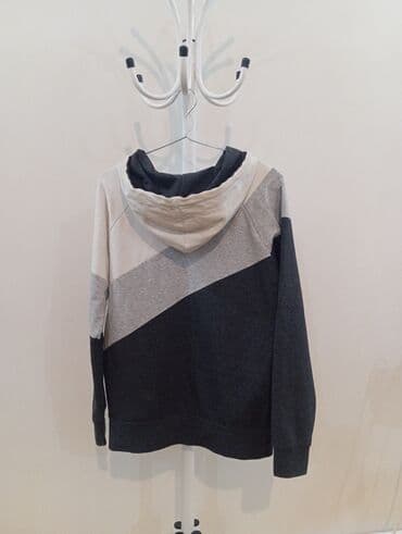 Мужская обувь: Мужская толстовка, M, цвет - Серый — 2