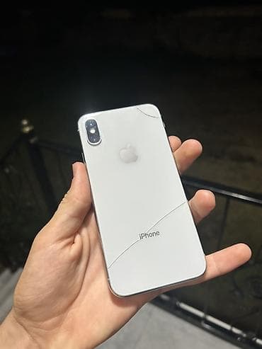 IPhone X, 256 GB, Gümüşü