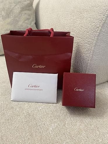 kolca: Alyans, Üzük, Cartier, Ağ qızıl, 750 Əyar, Qaşsız — 1