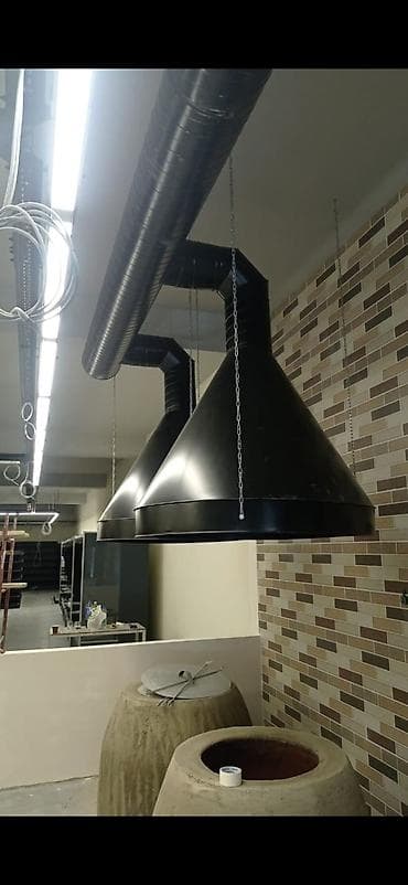 Restoran, kafe avadanlığı: Təndir və Mətbəx zontları Məhsul təsviri: - Təndir və kömürlə işləyən — 3