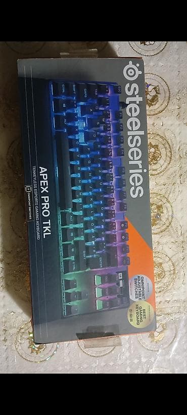 SteelSeries Apex Pro TKL oyun klaviaturası - Tenkeyless (rəqəm
