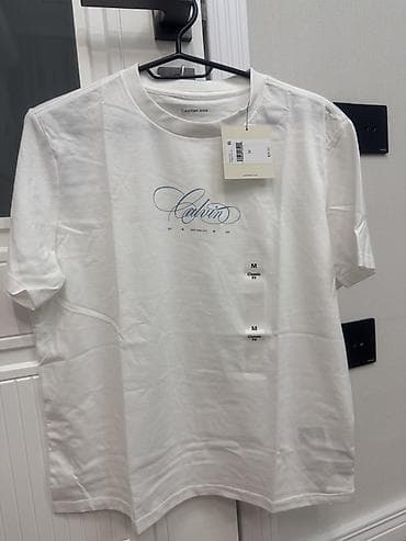cins: Qadın T-shirt Calvin Klein - Brend: Calvin Klein Jeans - Rəng: ağ - — 4