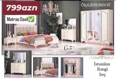 pasdellər: İkinəfərlik çarpayı, Dolab, Azərbaycan, Yeni — 1
