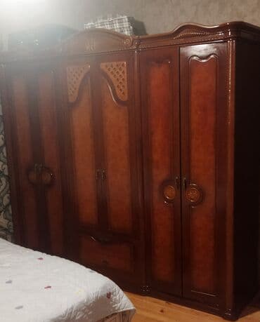 metbex şkafi: İşlənmiş, Açılan, Düz dolab, Qarderob, paltar dolabı, Türkiyə — 1