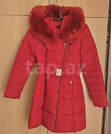 Palto, L, rəng - Qırmızı lalafo.az -da Palto, L, rəng - Qırmızı