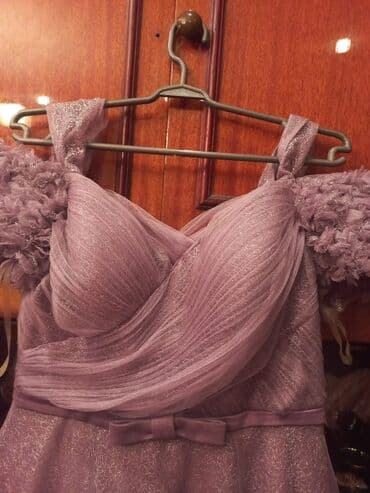 Мужская обувь: Bənövşəyi rəngdə, tam uzunluqda ziyafət paltarı. yeni kimidir, 1 defe — 3