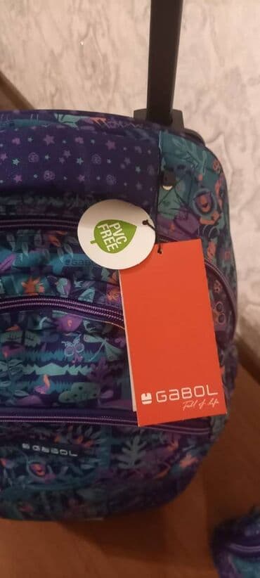 təkərli məktəbli çantaları: Təkərli məktəbli çantası+termo-çanta "Gabol" Brend: Gabol İstehsalçı — 6