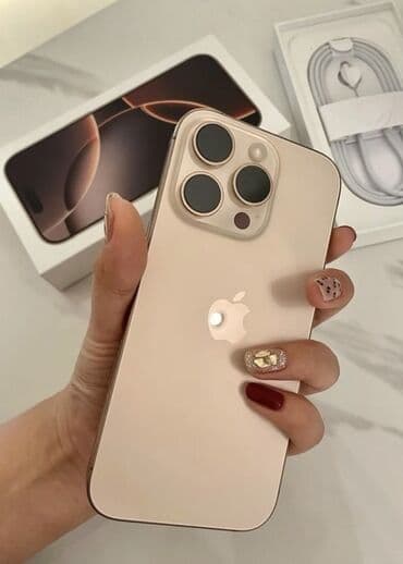 IPhone 16 Pro Max, 256 GB, Desert Titanium, Face ID