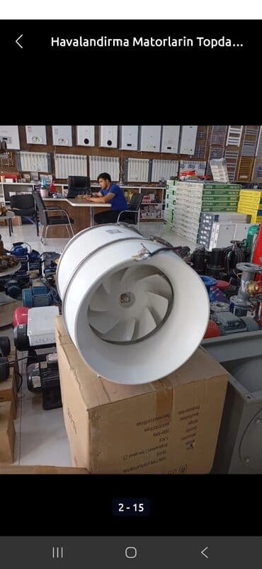 Металлоискатели: Havalandırma və aspirasiya sistemlərinin layihələndirilməsi, istehsalı — 5