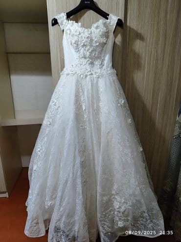 фата койноктор: Gəlinlik – güpür və çiçək işləməli - Rəng: ağ az moloçnuluq var — 1