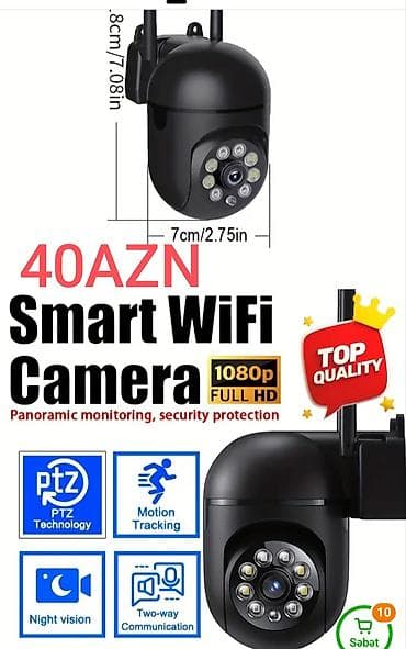 rayonlarda simsiz internet: Ağıllı təhlükəsizlik həlləri paketi 1) Smart Doorbell Camera – 35 AZN — 3
