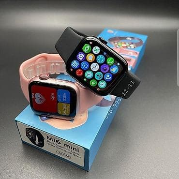 mini tablet: Saat M16 mini Smart saat. Yeni Apple Watch 6 seriyasının tam birə-bir — 2