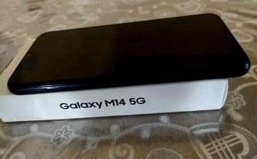 samsunq a 14: Samsung Galaxy M14 5G, 128 GB, rəng - Qara, İki sim kartlı — 3