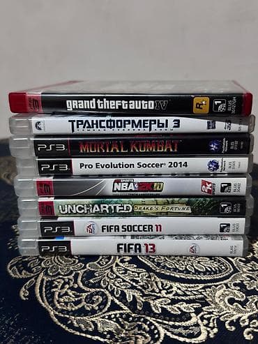 playstation slim: PlayStation 3 Slim komplekti İdeal vəziyyətdədir icersinde 11 oyun — 4
