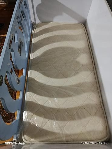 sirmə: Uşaq beşiyi–transformer - Material: MDF/LDSP kombinasiyası, hamar və — 2