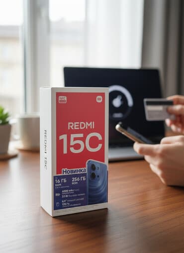 Redmi 14C, 256 GB, rəng - Qara, Sensor