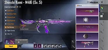 qizil tesbeh: PUBG Mobile hesabı – zəngin kolleksiya və laboratoriya yüksəlişləri - — 5