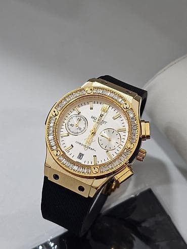 sensor saatlar: Yeni, Qol saatı, Hublot, rəng - Qızılı — 1
