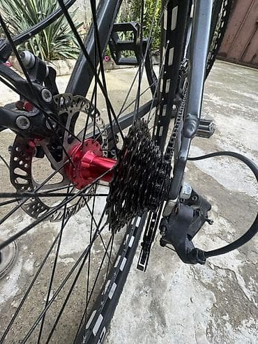 velosipedlər mtb: MTB velosiped – 29” təkərlər - Güclü alüminium çərçivə, mat qara — 4