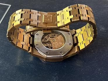 saatlarin alişi ve satişi: Qol saatı, Audermars Piguet, rəng - Qızılı — 3