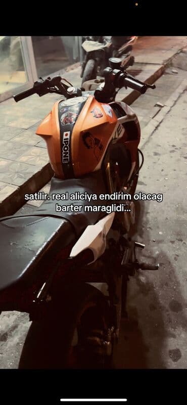 Satılır: küçə/naked üslubda motosiklet 150cc di - Rəng