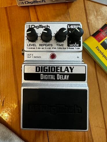 примочка для электрогитары: Digitech X-Series XDD Digidelay Stereo Rəqəmsal Gecikmə Gitara Pedalı — 3