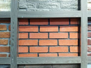 apşifka taxta: Dekorativ kərpic panelləri və kərpic üzlükləri - Material — 1