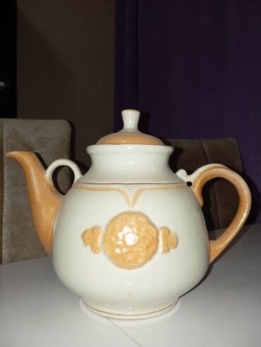 İşlənmiş, rəng - Ağ, Dəm caydanı, Keramika, 3 l, Rusiya lalafo.az -da İşlənmiş, rəng - Ağ, Dəm caydanı, Keramika, 3 l, Rusiya