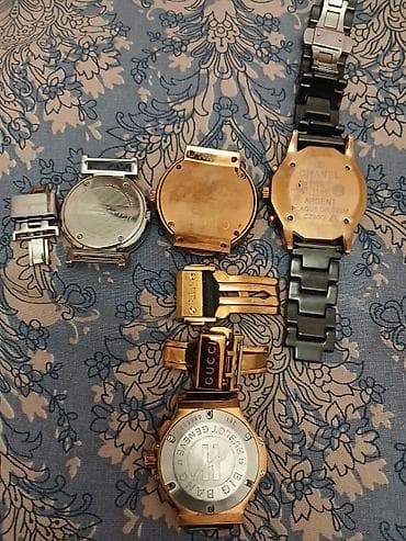 sumqayitda donlar: Saat dəsti, rəng - Qızılı — 2