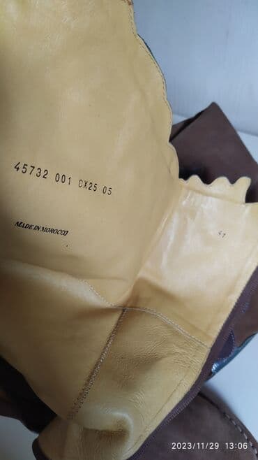 kişi üçün vintaj çəkmələr: Ölçü: 41, İşlənmiş — 7