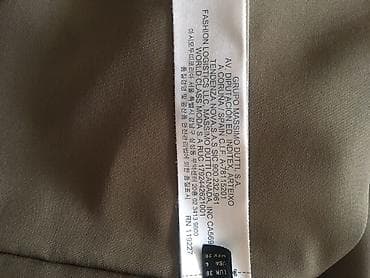 libas: Massimo Dutti qadın donu - Rəng: zeytun-qaşqay (isti torpaq tonu) - — 5