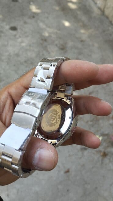 зеленые мужские спортивные костюмы: Наручные часы, Orient, цвет - Зеленый — 4