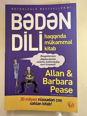 Məhsul: Kitab – “Bədən Dili haqqında mükəmməl kitab” Məzmun:şəxsi