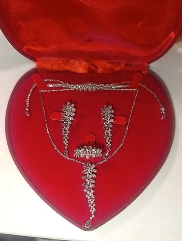 kamplekt qızıl: Ağ qızıl, 585 Əyar — 2