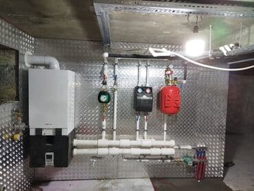 İstilik sistemi: Salam Aleykum MƏNZILLERDE Santexnik işlərinin gorulmesi Kombi — 25