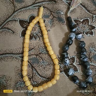 qaralmayan bijuteriya: Məhsul: Təsbeh.qara satılıb - Model: əl üçün zikr və ya kolleksiya — 1