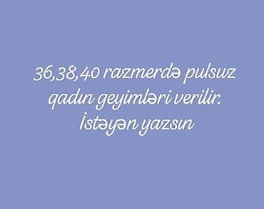 Digər qadın geyimləri