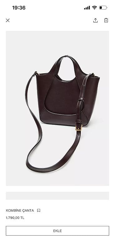 Əl çantası, Zara, Yeni