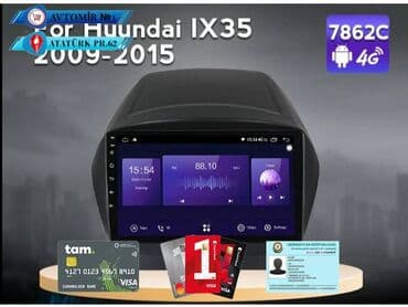 avto manitor: Hyundai IX35 09-15 Android Monitor DVD-monitor ve android monitor hər — 2